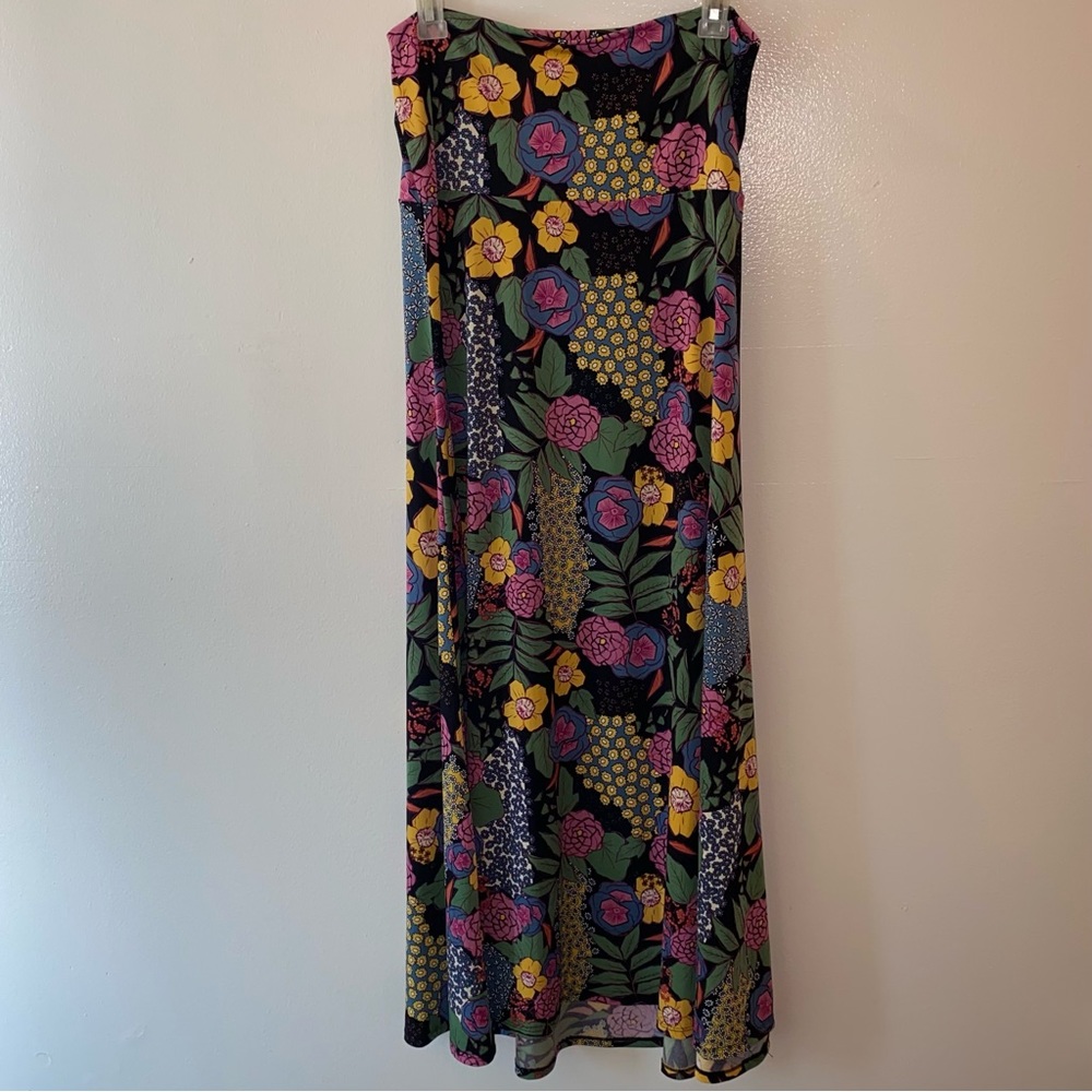 LulaRoe Floral Maxi Skirt